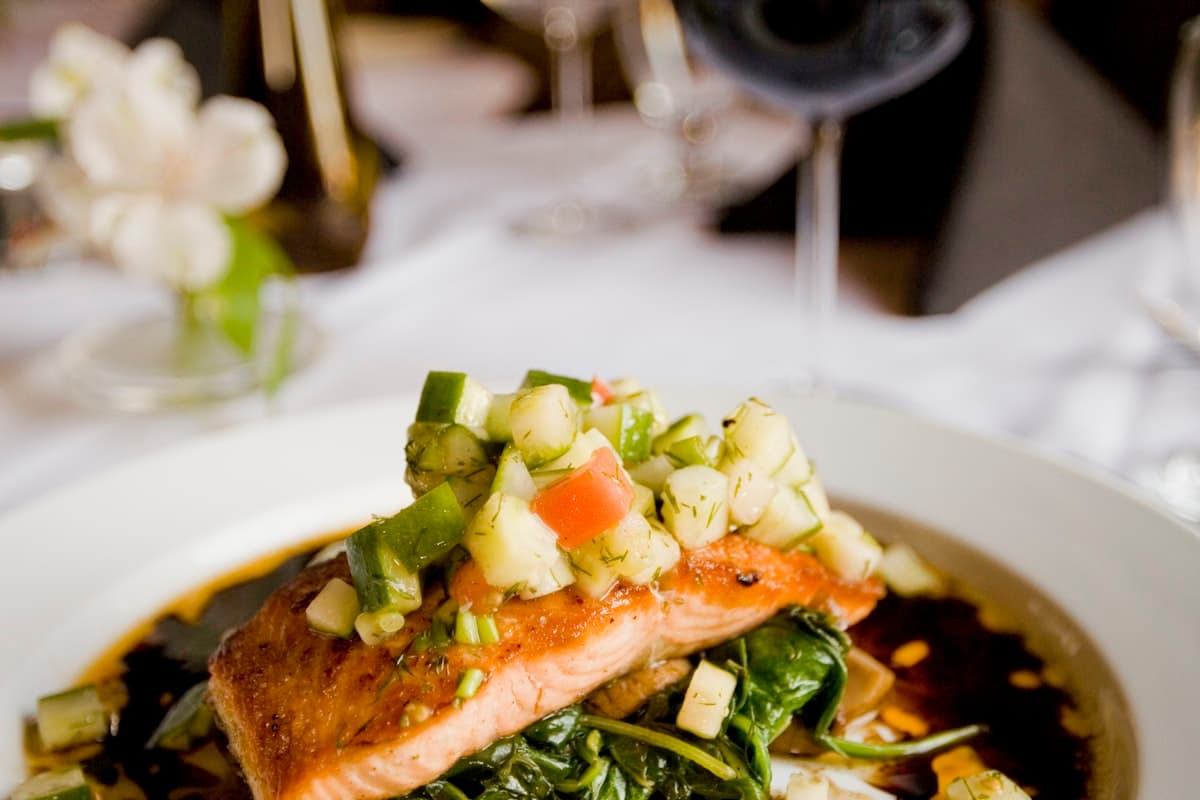 Salmon Avocado Power Salad